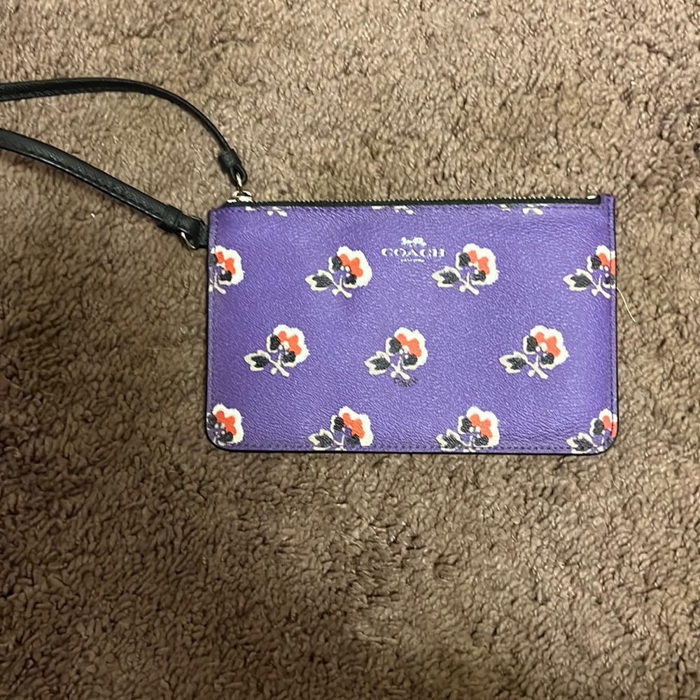 Coach wristlet